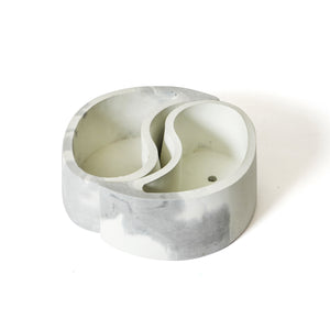 Yin Yang Planter Set