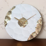 YC textured 12" - White & Gold