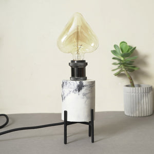 Lamp-White & black