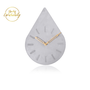 YC Droplet Clock- Grey