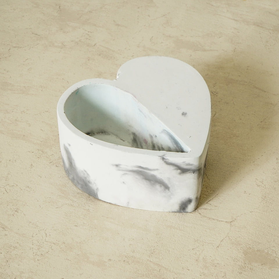 Marbled Heart Planter