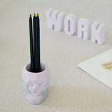 Skull pen holders