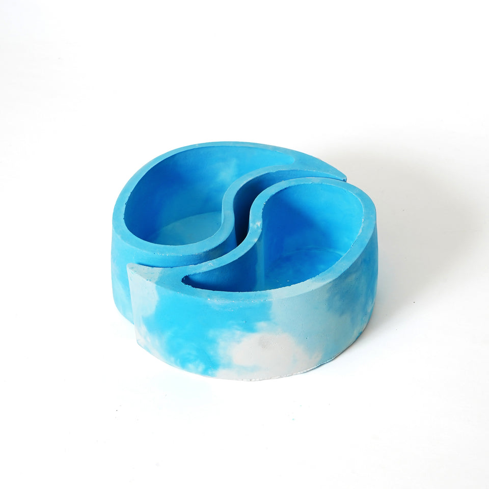 Yin Yang Planter Set