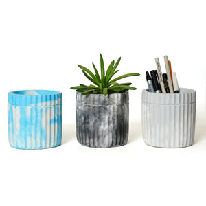 Cylindrical Stationary Holder/Planter
