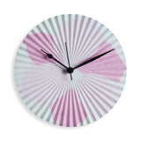 Pattern 9" - White & Pink (With Stand)