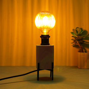 Lamp-white & pink