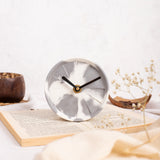 Table Clock - Elevate White&Grey