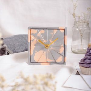 YC Elevate- Grey & Peach (Desk Clock)