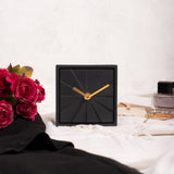 YC Elegance- Black (Desk Clock)
