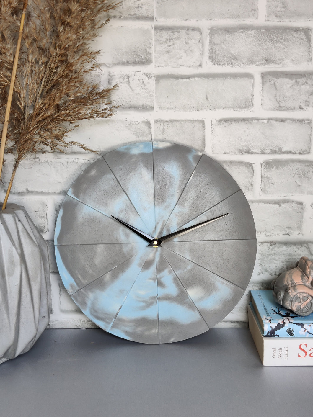 Earth- Blue  & Grey 12