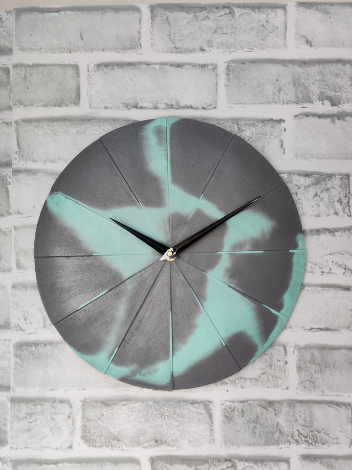 Moon - Teal & Grey 12"