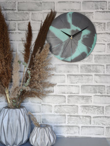 Moon - Teal & Grey 12"
