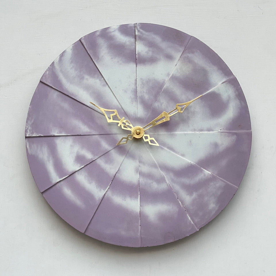 Lavender love -12” wall clock