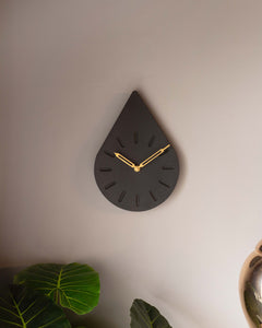 YC Droplet Clock- Black