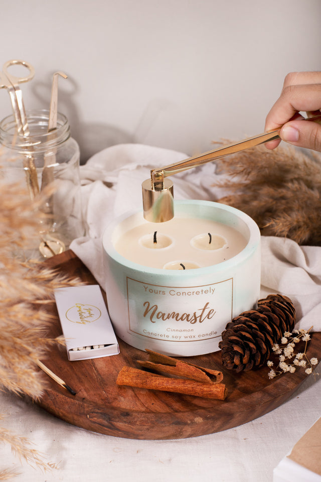 Candle + Tools Gift Set