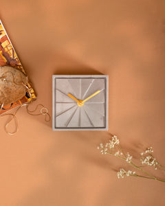 Table Clock - Elegance Grey