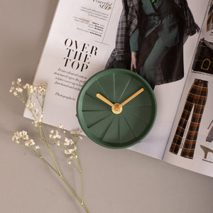 Table Clock - Elevate Royal Green