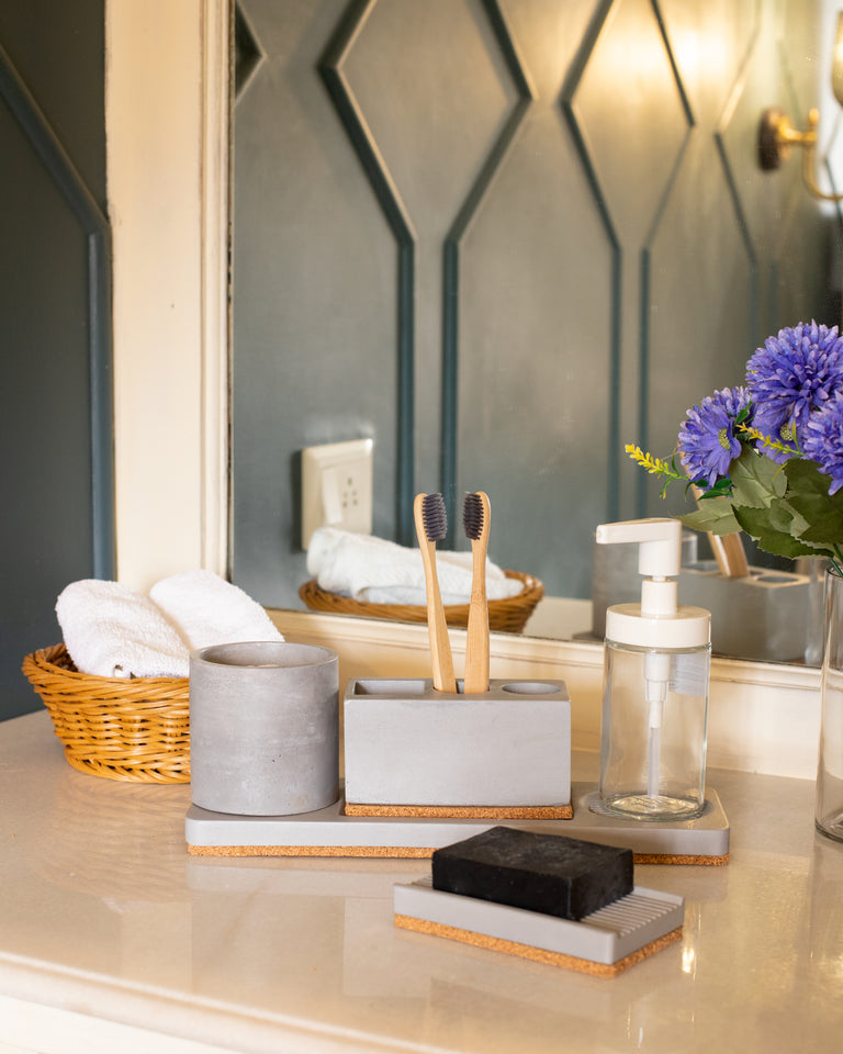 Concrete Bathroom Set