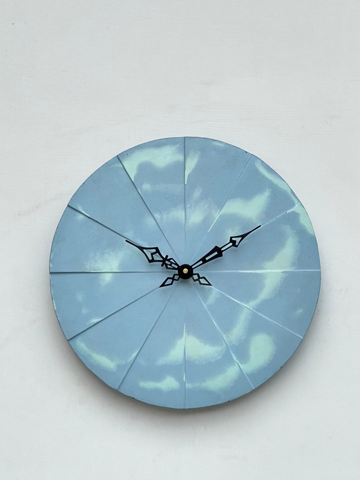 Ocean wave -12” wall clock